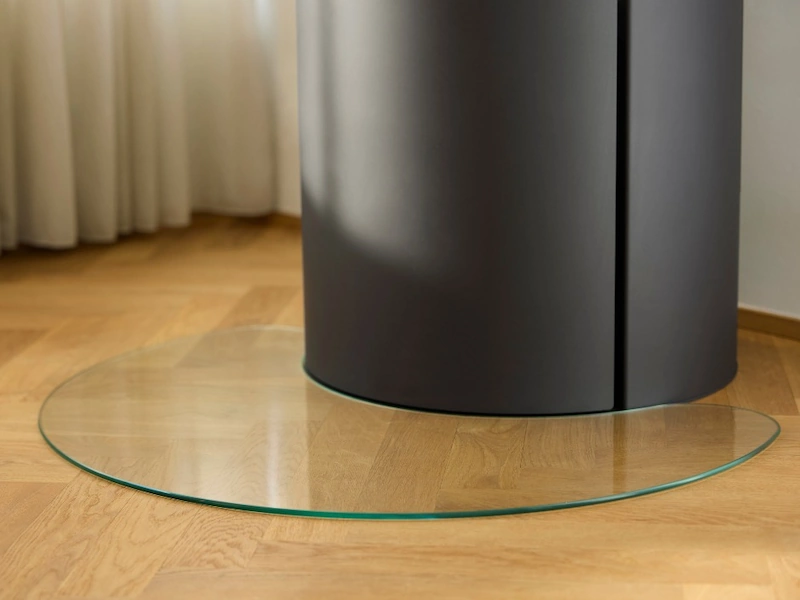 plaque de protection pour sol accessoire pour poêles à bois et granulés